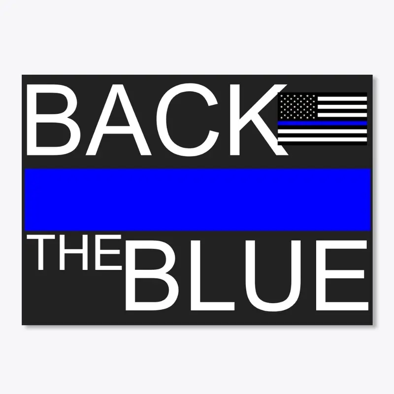 BACK THE BLUE